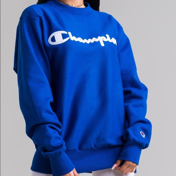 Champion Tops - New Champion Reverse Weave Logo Sweatshirt Last 1